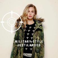 all about eve washed khaki camo anorak