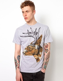 rook camo deer tee