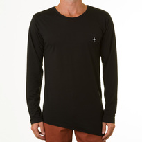 Federation - Long Sleeve Slant Tee - Black