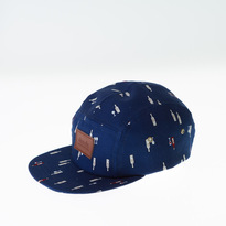 Discrete - 5 Panel Cap - Wine Bottle