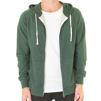 Crayon - Contrast Zip Hood - Forest