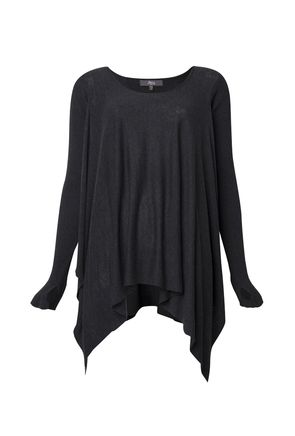 Drape Hem Sweater