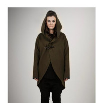 brooklyn zoo brooktalian coat military green