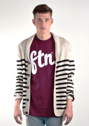 fourfontaine ruggar stripe cardigan