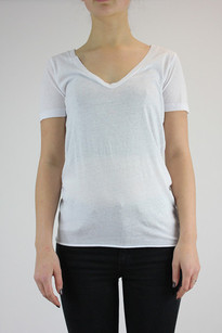 Scoop V Neck with Tail