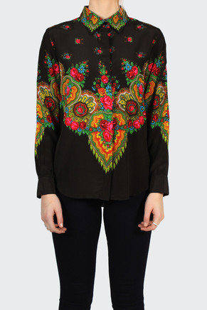 Gypsy Tailored Shirt, gypsy print