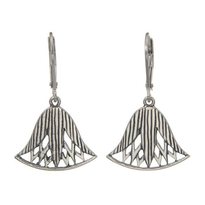 zoe & morgan belle earrings - sterling silver