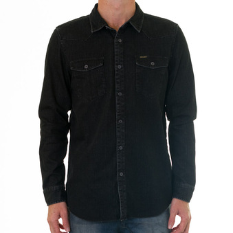 Wrangler - Mercy Denim Shirt - Black Acid