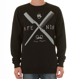 Afends - Always Chopped Crew - Black