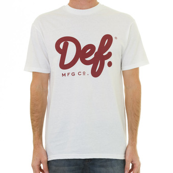 Def - Signature Tee - White