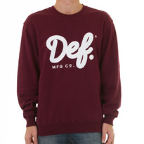 Def - Signature Crew - Maroon