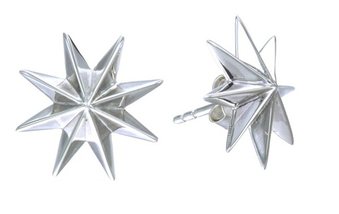 zoe & morgan spike burst earrings - sterling silver