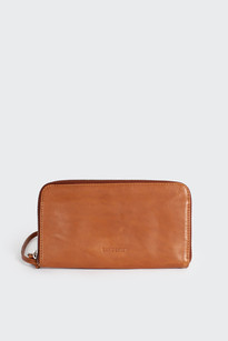 Astrid Wallet, cognac brown