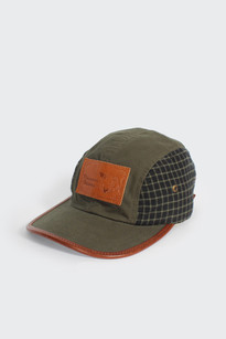 Limited Edition 4-Panel Cap, green/navy check