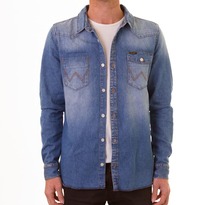 Wrangler - Traditional Shirt - Denim