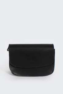 Nils Leather Bag, black