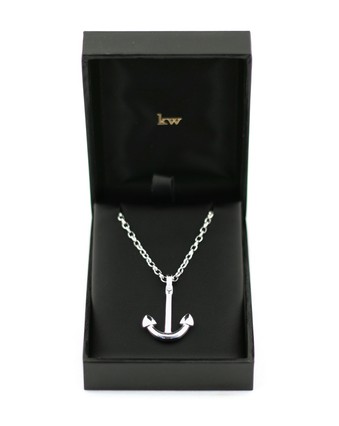 Anchor Pendant in Silver