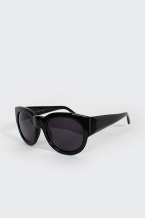 Chunky Frame Sunglasses, black