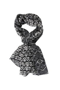 Tiled Skull Scarf