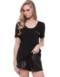 Zip Luxe Tee