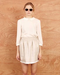 Shadow Top in Cream by Karen Walker