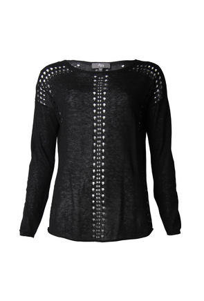 Aerated Back Panel Sweater