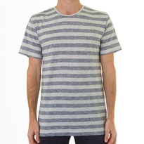 Huffer - Drop Tee - Navy Stripe