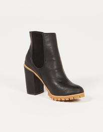 Slide On Ankle Boot