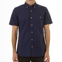 Huffer - Boris Short Sleeve Shirt - Navy