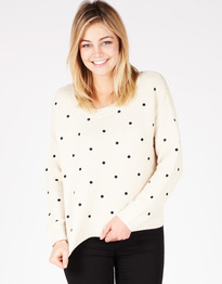 Spot Print Knit