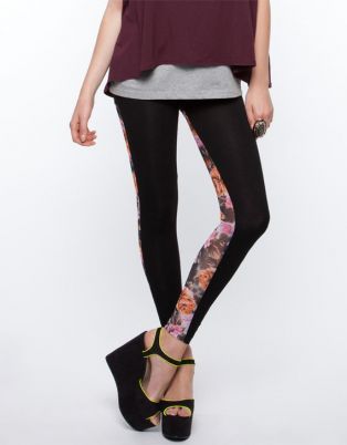 Rock Floral Leggings