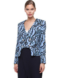 Northern Sky Print Blazer