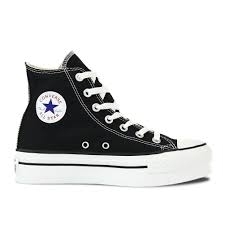 Chuck Taylor All Star Hi - Canvas - Platform - Black