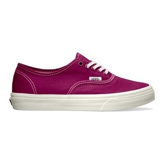 Vans Authentic - Slim Twill - Canvas - Ruby Red