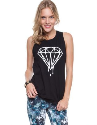 Melting Diamonds Muscle Tee