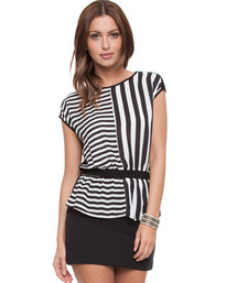 Willow Stripe Shell Top