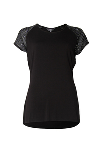 Diamante Shoulder Tee