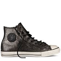 Chuck Taylor All Star Hi - John Varvatos - Leather - Double Zip - Black Turtle