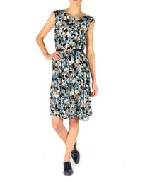 Frances Dress in Tokyo Nights Silk by Juliette Hogan