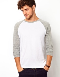 Long Sleeve T-Shirt With Contrast Raglan