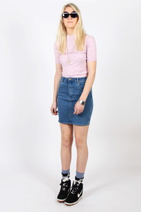 Hi Mini Denim Skirt, bondi blue