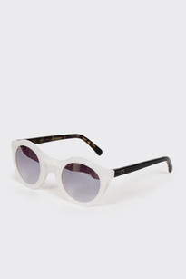 Toro Y Moi Chaz Sunglasses, white