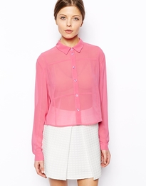 Blouse with Seam Detail