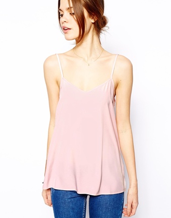 Longline Woven Cami Top