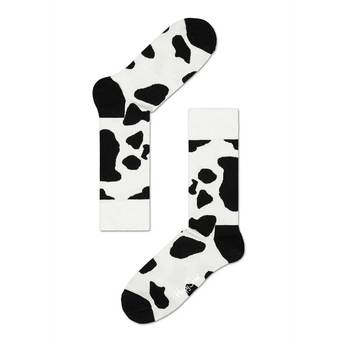 Happy Socks - Cow Sock - Black/White