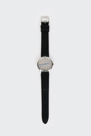 152 Series Wristwatch, brushed steel/black