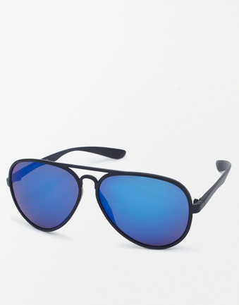 Plastic Aviator Sunglasses