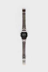 Classic Digital Watch (LA680WA-1D), silver