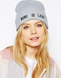 More Is Less Beanie