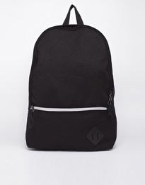 Canvas Backpack with Front Zip